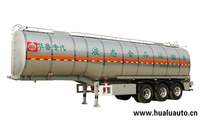 鋁合金液態食品罐式運輸車